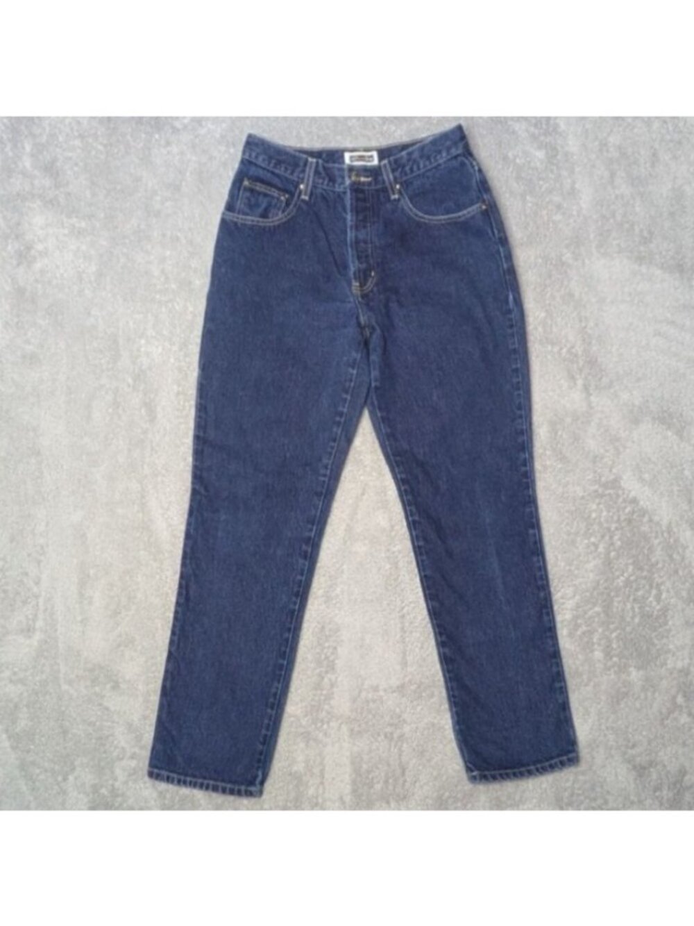 Xhilaration Junior Size 9 High Rise Button Fly Blue Denim Vintage Jeans 90s